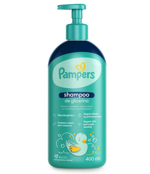 PAMPERS SHAMP GLICERINA 400ml